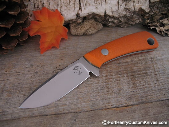 custom droppoint folding hunter