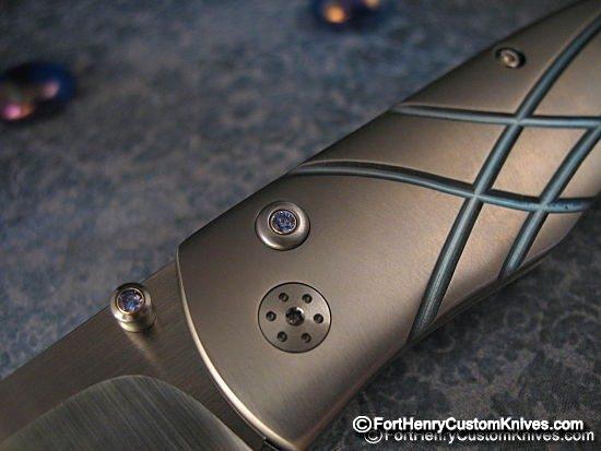 Arno Bernard - Discontinued Gentleman's Button Lock Ti Folder - Image 3
