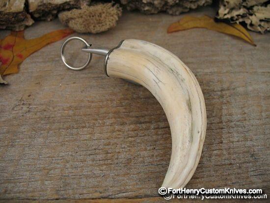 George Muller - Boar Warthog Tusk Keychain L  - Image 6