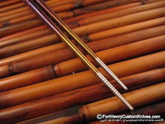 Steve Kelly - Ti Chopsticks - Rainbow  - Image 6