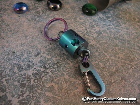 Patrick Ober - Floating Lantern Titanium Keychain - Image 2