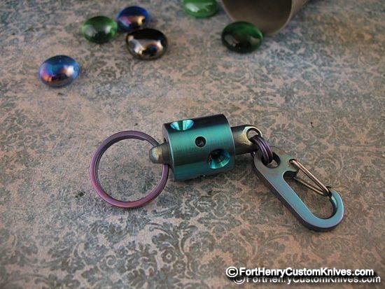 Patrick Ober - Floating Lantern Titanium Keychain - Image 3