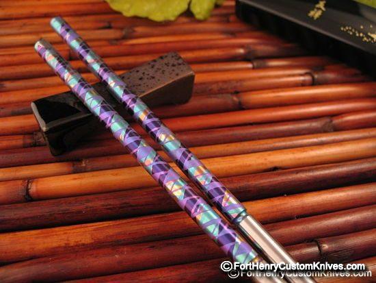 Alan Folts - Titanium Chopsticks ~ Argyle 