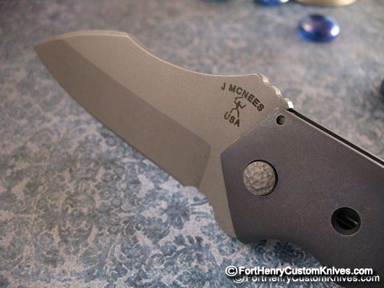 Mcnees Custom Knives - NEW Design Bolt Flipper - Image 5