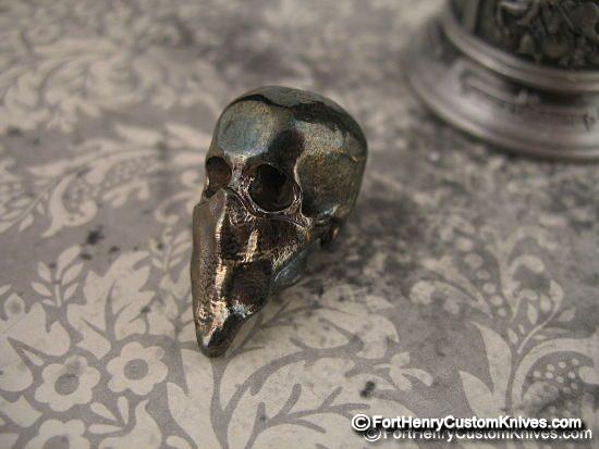 Michael Zieba - Custom Cast Brass Bead - Speak No Evil - Image 5