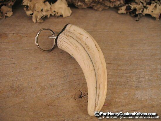 George Muller - Boar Warthog Tusk Keychain L - Image 3