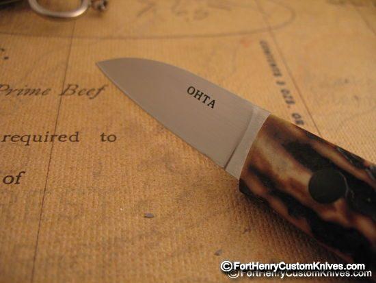 Hiroaki Ohta - Gentleman's Stag Belt Knife - Image 3