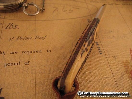 Hiroaki Ohta - Gentleman's Stag Belt Knife - Image 4