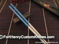 Alan Folts - Titanium Chopsticks ~ Cobalt