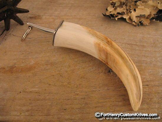 George Muller - Boar Warthog Tusk Keychain L - Image 2