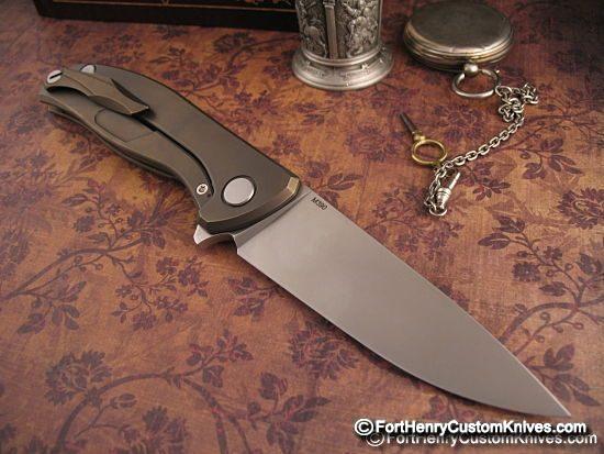 Shirogorov Knives - F95 Flipper - M390 (Bronze) - Image 7