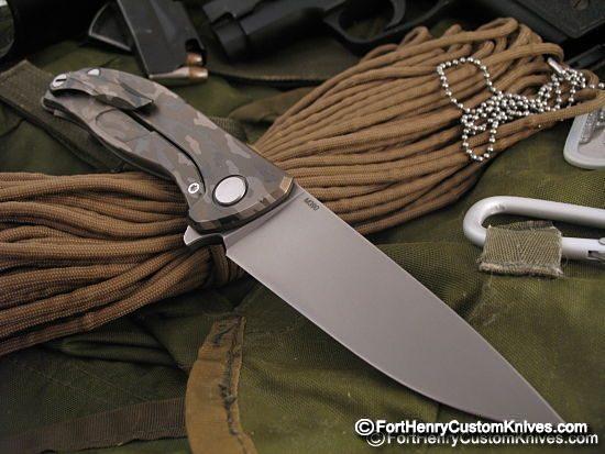 Shirogorov Knives - F95 Flipper - M390 (Camo) - Image 7