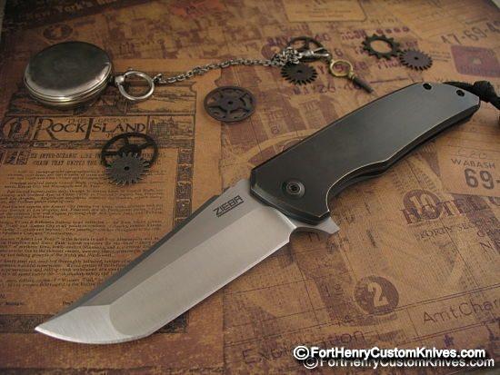 Michael Zieba - Prototype Tanto Flipper - Free Bead
