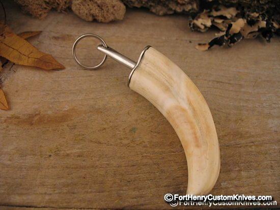 George Muller - Boar Warthog Tusk Keychain L - Image 2