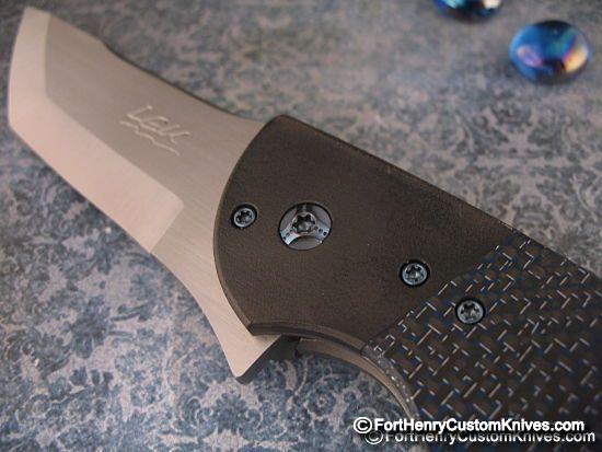 Pohan Leu - Negligence Framelock Folder - Fort Henry Custom Knives