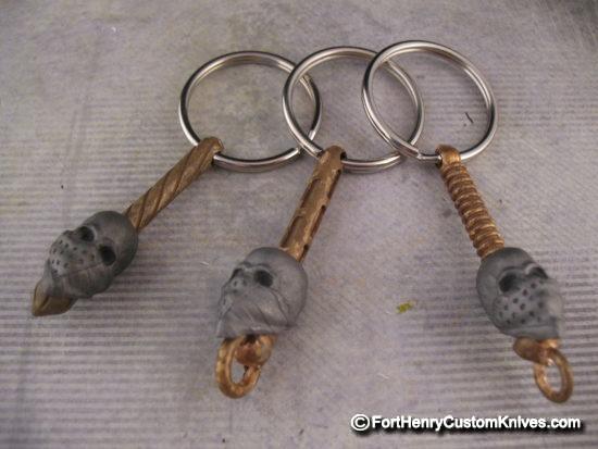 Michael Zieba - Titanium / Bronze Freedom Keychain - Three Style Choices - Image 2