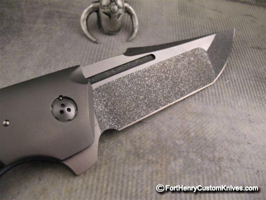 Allen Elishewitz/JVO - Custom Slim Line Tanto Flipper - Image 7