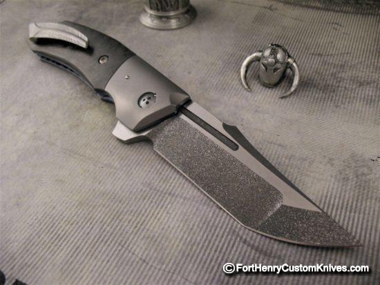 Allen Elishewitz/JVO - Custom Slim Line Tanto Flipper - Image 8