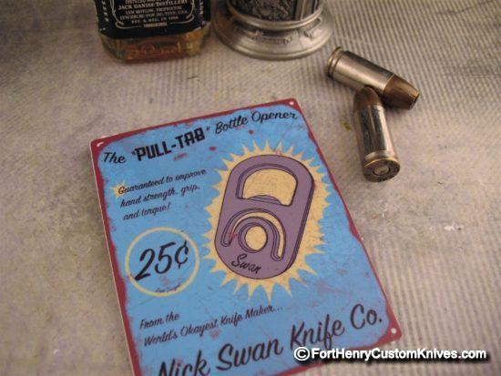 Nick Swan - Leather Pull Tab Case - Image 5