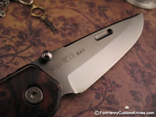 Rockstead Knives HIGO Ironwood Blade