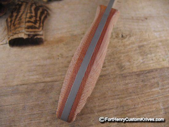 Matt Caldwell - Discontinued - Companion 2/4 Ltd - Tan Linen Micarta - Image 4