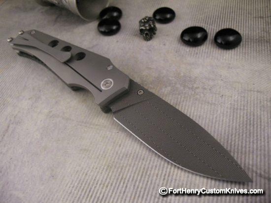 Jason Guthrie - Stainless Damascus Scout - Image 7