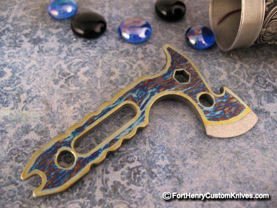 Graham Knives - Titanium HawkIt Multi Tool - Custom Ano - Image 6