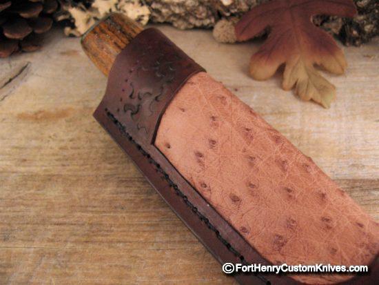 Herb Derr - NEW Feather Pattern Bullnose Skinner - Image 7