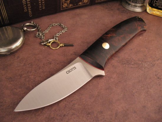 Crotts Semi Skinner - Ironwood - Fort Henry Custom Knives