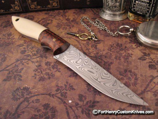 Kamil Dlugosz - Rare Custom Sting - Damasteel - Snakewood - Image 5