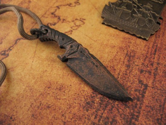 Miller Bros Knife Pendant left