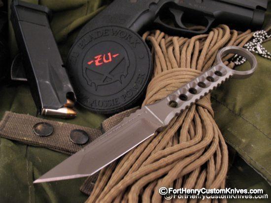 ZU Bladeworx - Rare Shrapnel Tanto - Customized