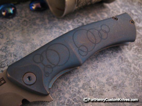 Michael Zieba / Jason Knight - Custom Mini-S5 - Denim Circles - Image 4