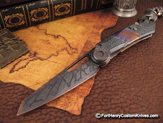 Custom Knife Factory - Customized Snecx Tan Design - Terra - One Off