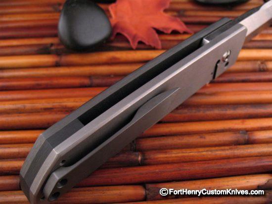 Pohan Leu - Negligence Framelock Folder - Fort Henry Custom Knives