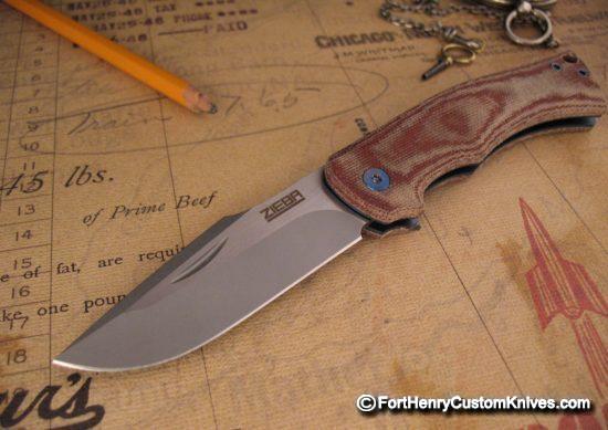 Michael Zieba - Custom Heritage Slipjoint - Three Handle Choices - Image 3