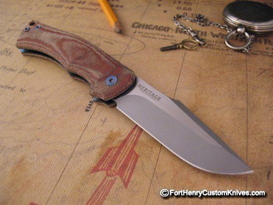 Michael Zieba - Custom Heritage Slipjoint - Three Handle Choices - Image 8