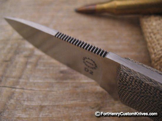 Bob Dozier - Lil Deer Skinner - Canvas Micarta - Image 4