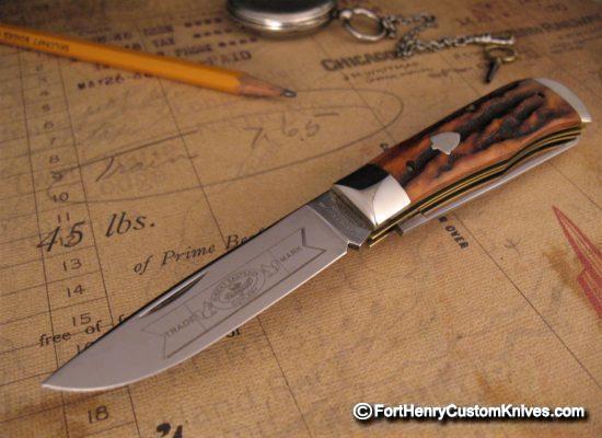 Great Eastern Cutlery - Scout Square End Trapper - Red Stag - Image 4
