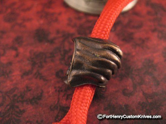 Michael Zieba - Limited Edition - Copper Grim Reaper Bead - Image 3
