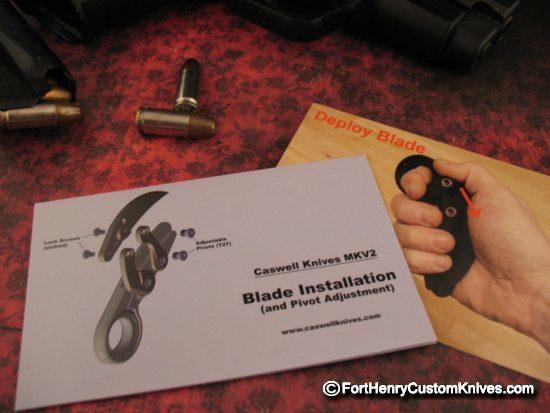 Joe Caswell - Rev 5 Morphing Karambit - MKV2 w/Extra Blade - Image 8