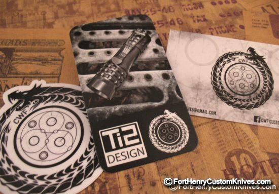 Ti2Design / Mike Bond - Custom Copper Pele Light - NEW Nordic Etch - Image 7