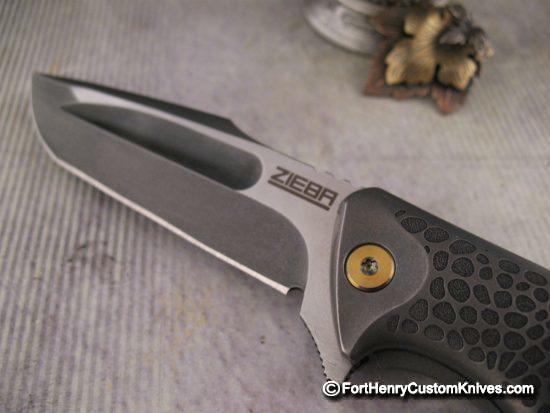 Michael Zieba / Jason Knight - Custom Mini-S5 Flipper - Silver Backspacer - Image 4