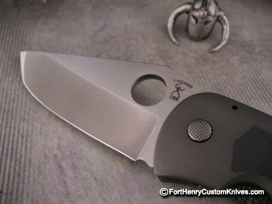 Mcnees Custom Knives - Dixon Tanto Framelock - Modified Tanto - Image 4