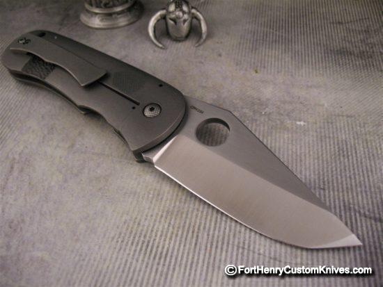 Mcnees Custom Knives - Dixon Tanto Framelock - Modified Tanto - Image 8