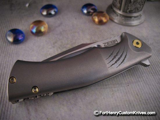 Michael Zieba / Jason Knight - Mini-S5 Freedom - Timascus Clip - Image 2