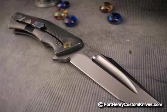 Michael Zieba / Jason Knight - Mini-S5 Freedom - Timascus Clip - Image 8