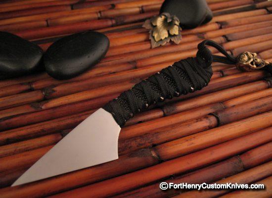 Denis Mura - Skull Kiridashi EDC w/Leather Sheath - Image 6