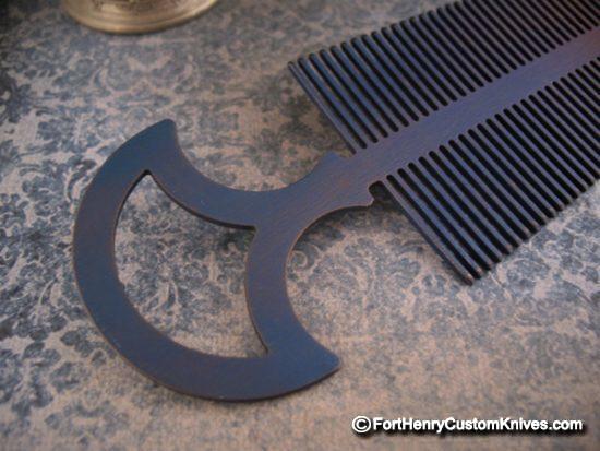 John Gray - Titanium Beard Comb / Bottle Opener - Image 3