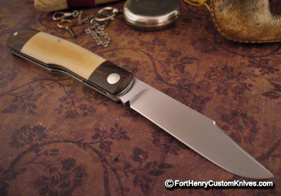 Thys Meades - Custom Gunstock Slipjoint - Westinghouse - Image 7